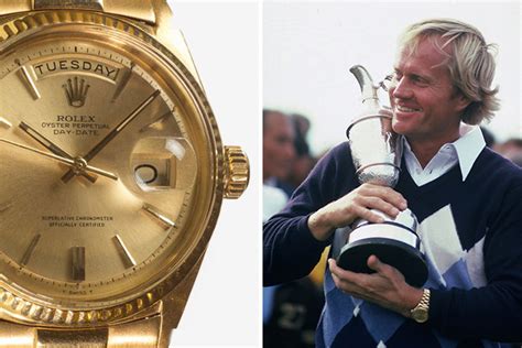 how much did jack nicklaus rolex sell for|jack nicklaus gold rolex.